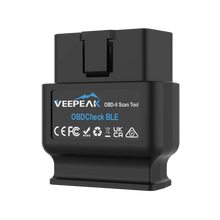 VEEPEAK OBDCheck BLE, Bluetooth OBD-2 Diagnosegerät für ABRP, EVNotify, LeafSpy, Torque